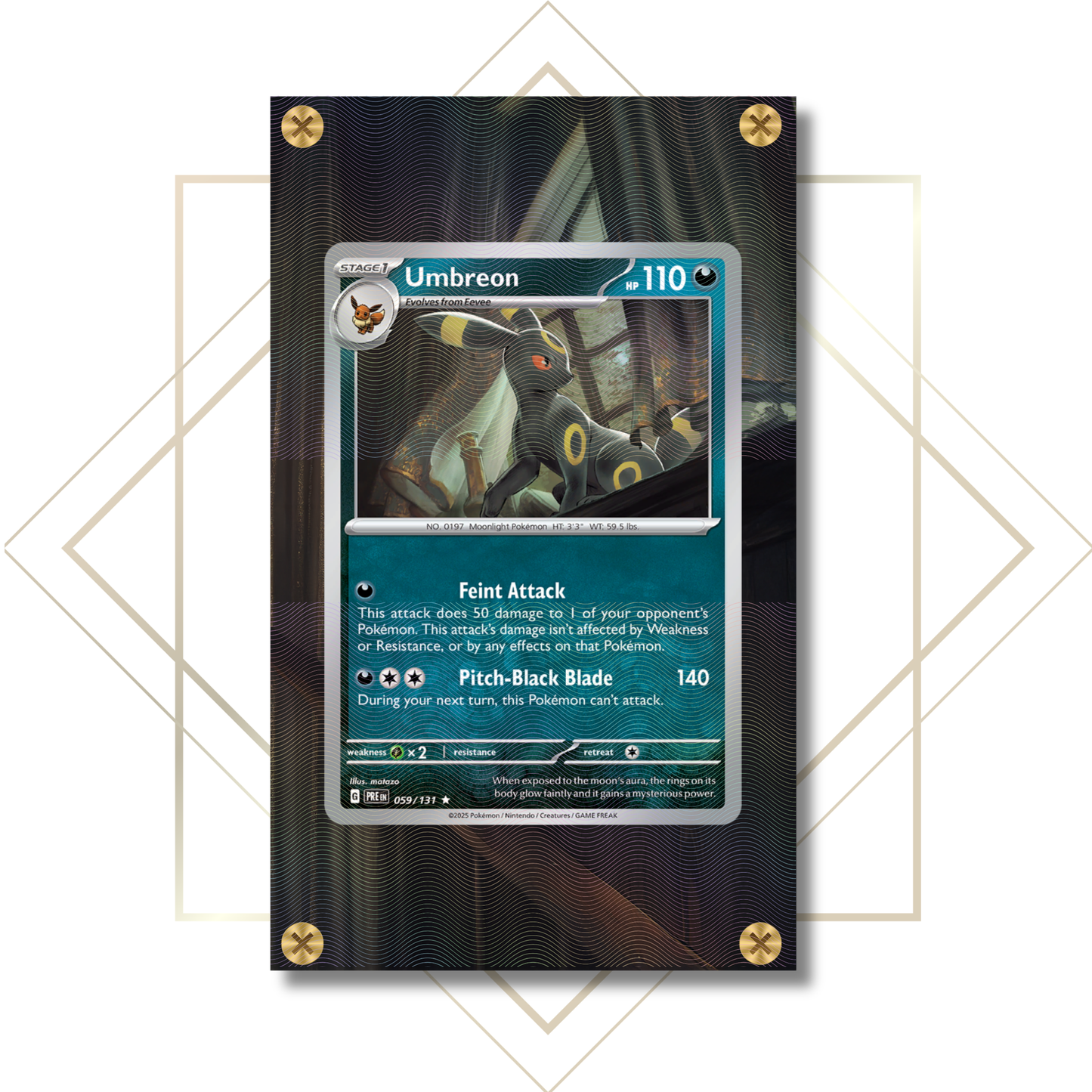 Umbreon #059/131: Extended Art Frame