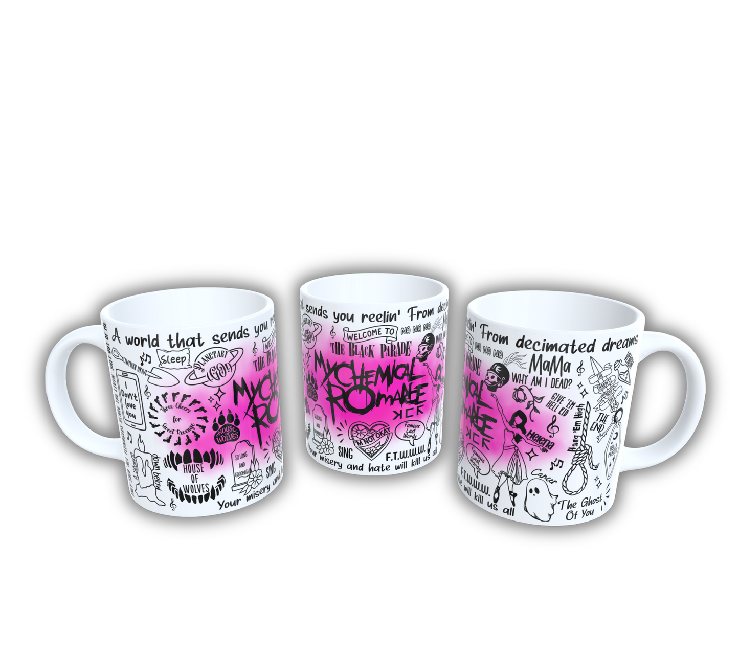 MCR Doodle Mug