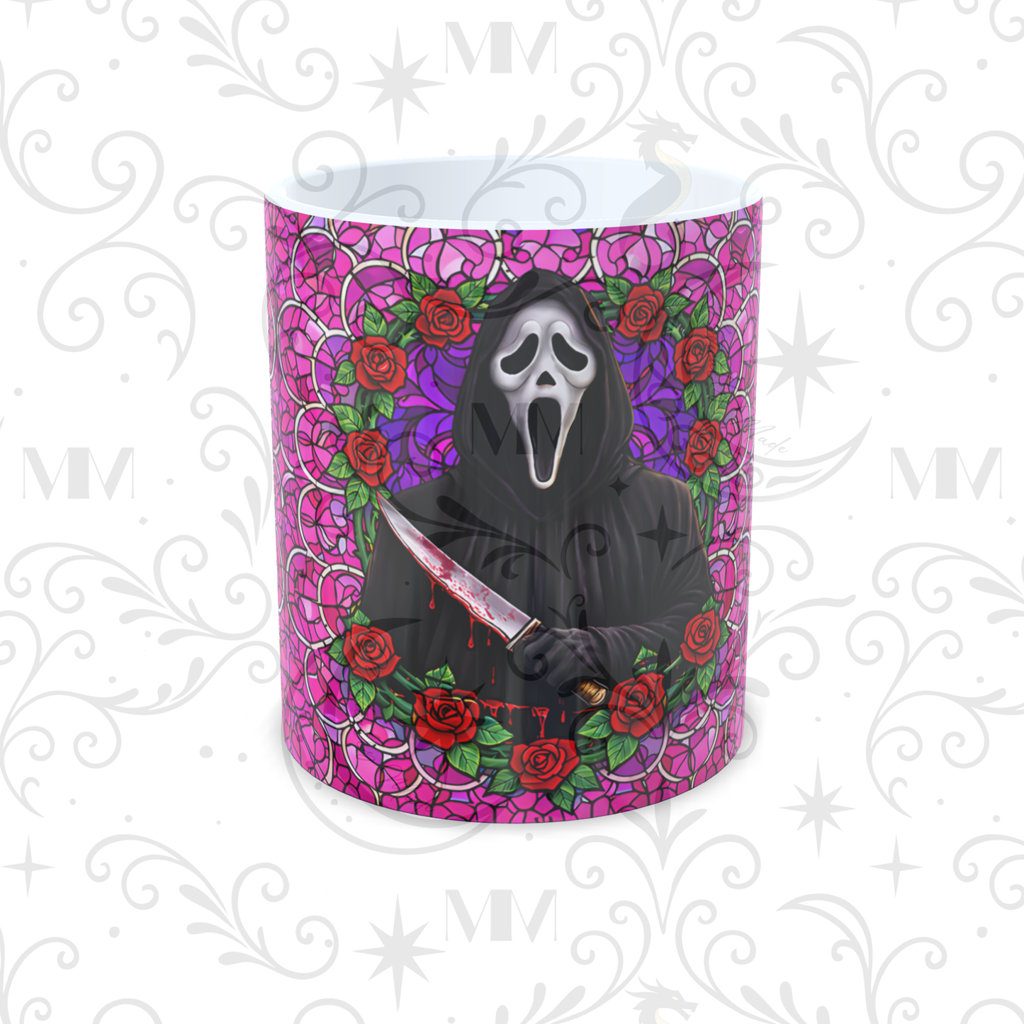 Stained Glass Slasher mug
