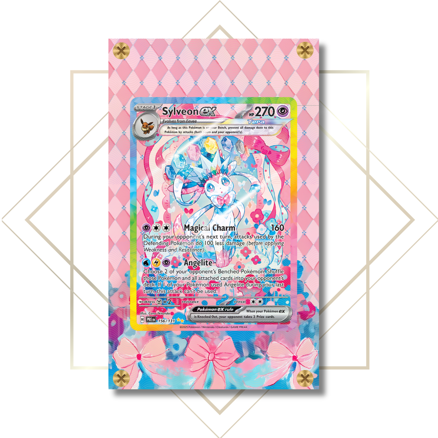 Sylveon ex #156/131: Extended Art Frame