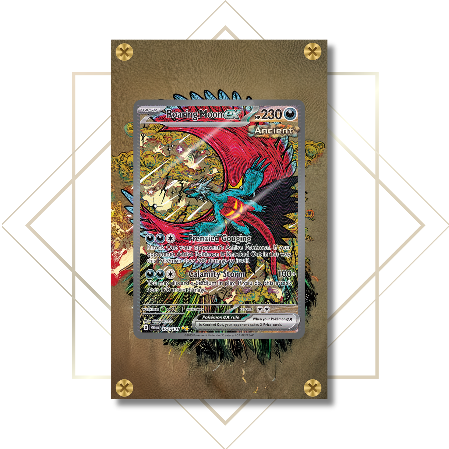 Roaring Moon ex #162/131: Extended Art Frame
