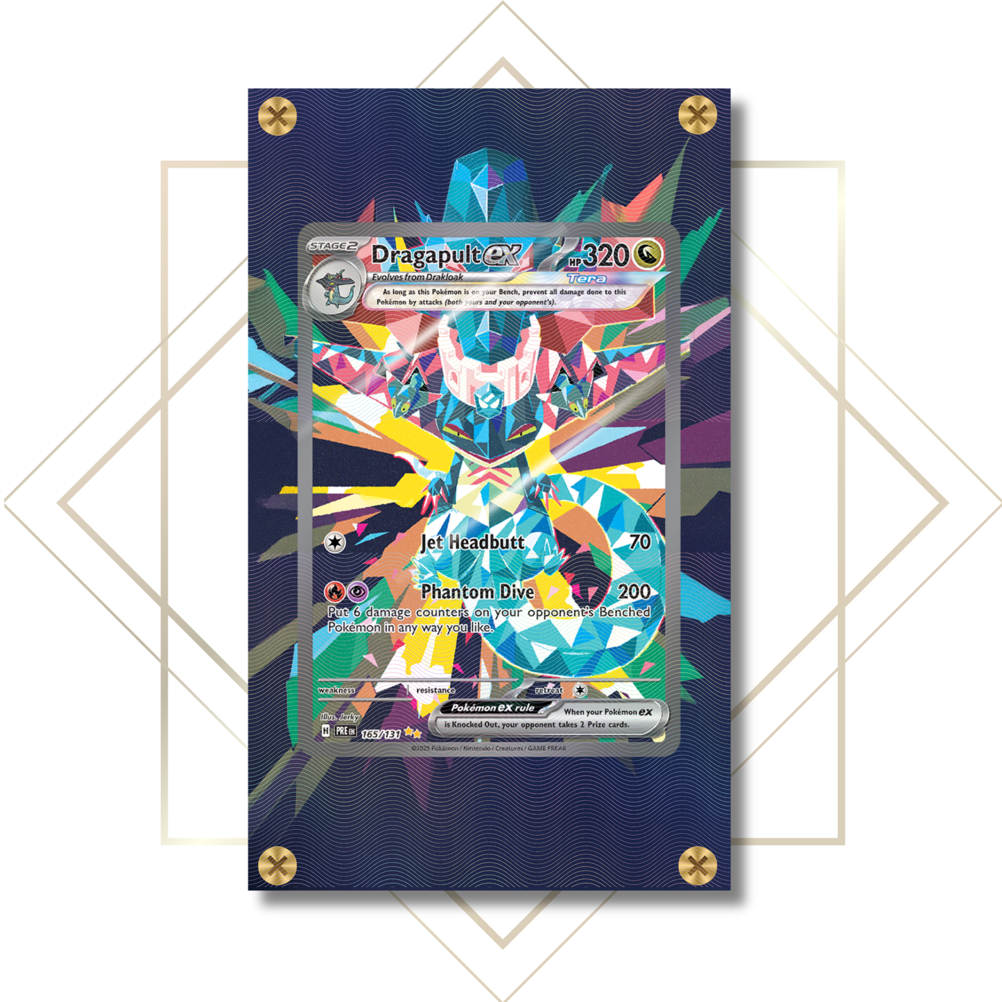 Dragapult ex #165/131: Extended Art Frame