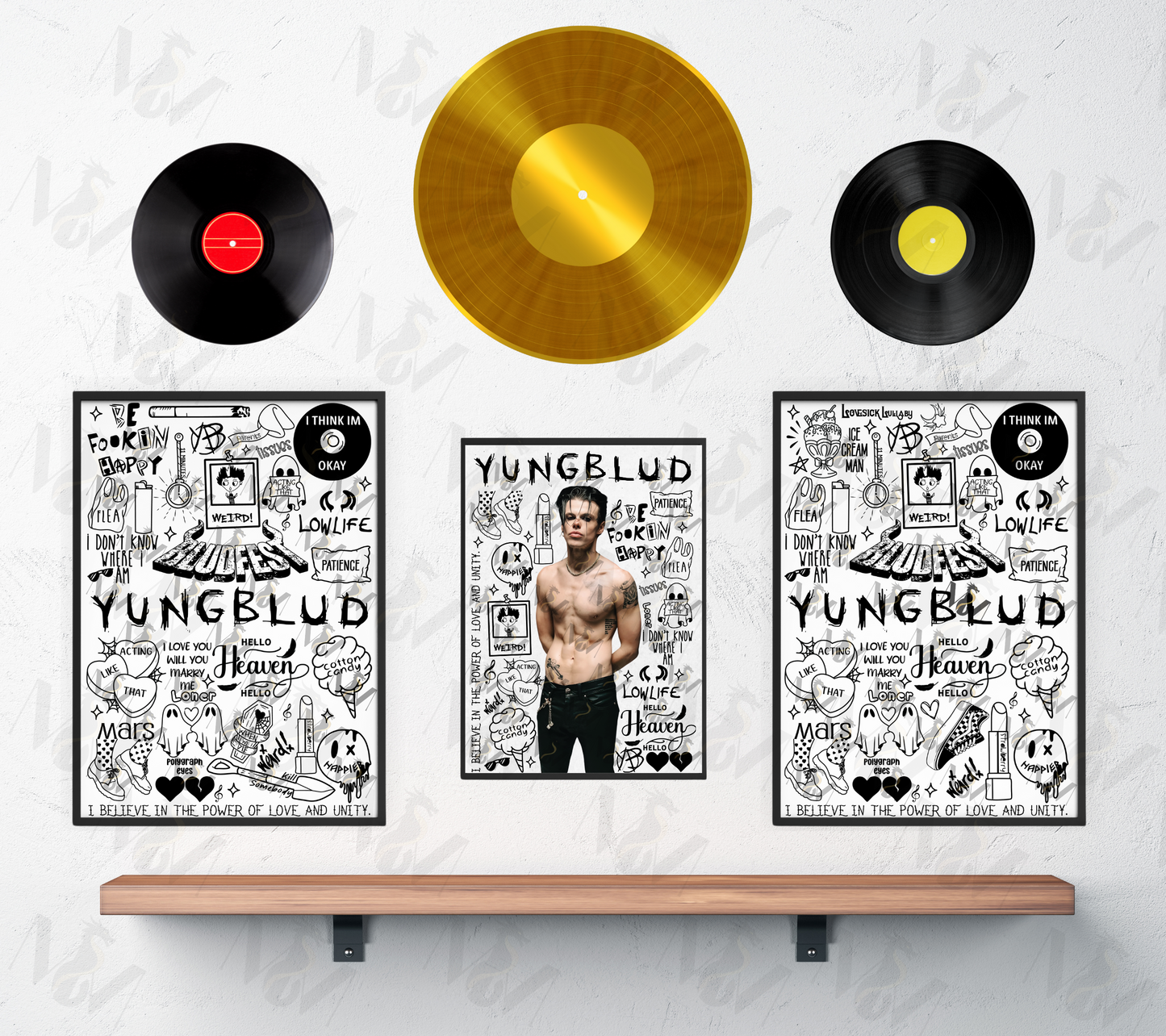 YungBlud Dominic Poster Print
