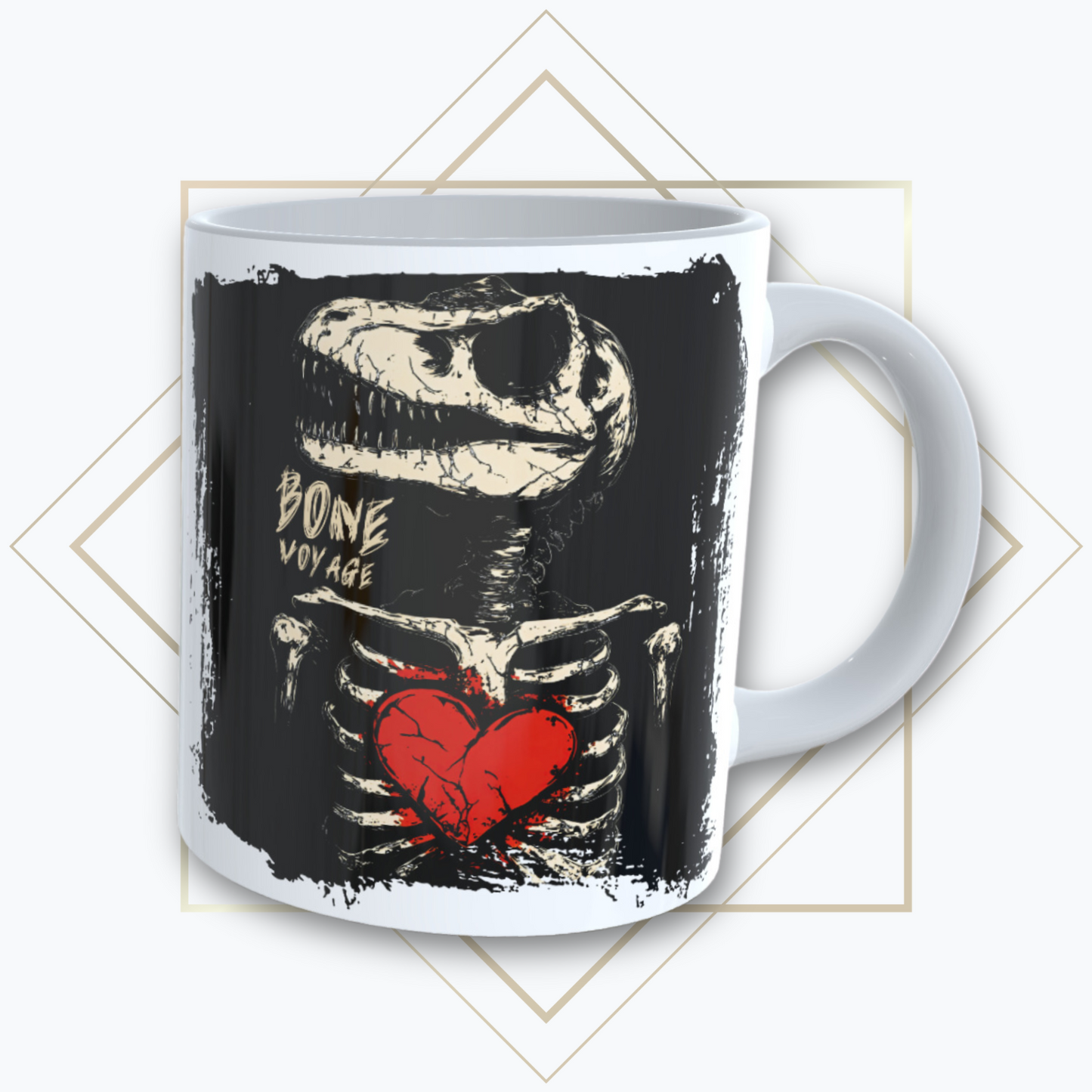 Hearts & Bones Mug