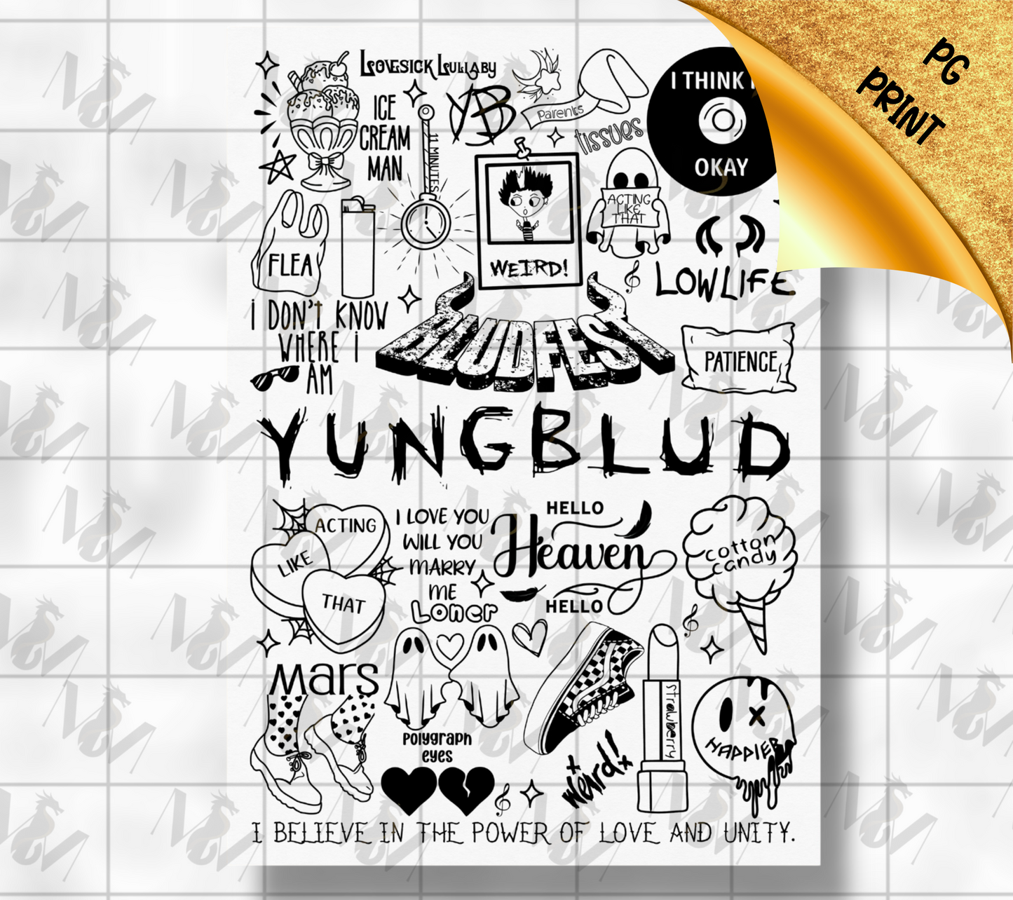 * PG * YungBlud Poster Prints