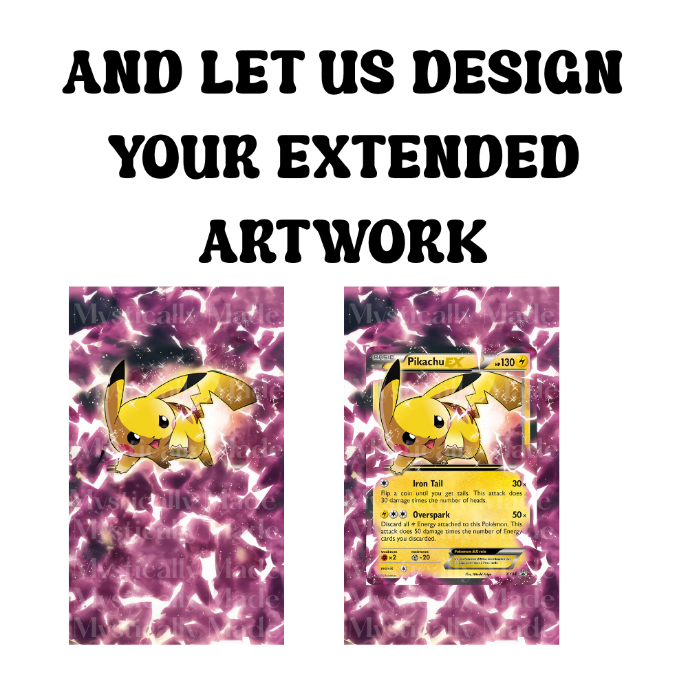 Design your own Poke Extended Art Frame * Custom*