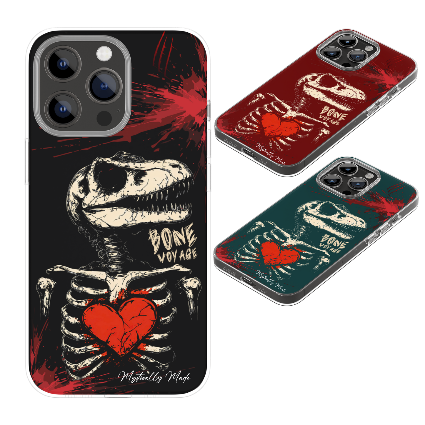 Heart & Bones Dino Phonecase