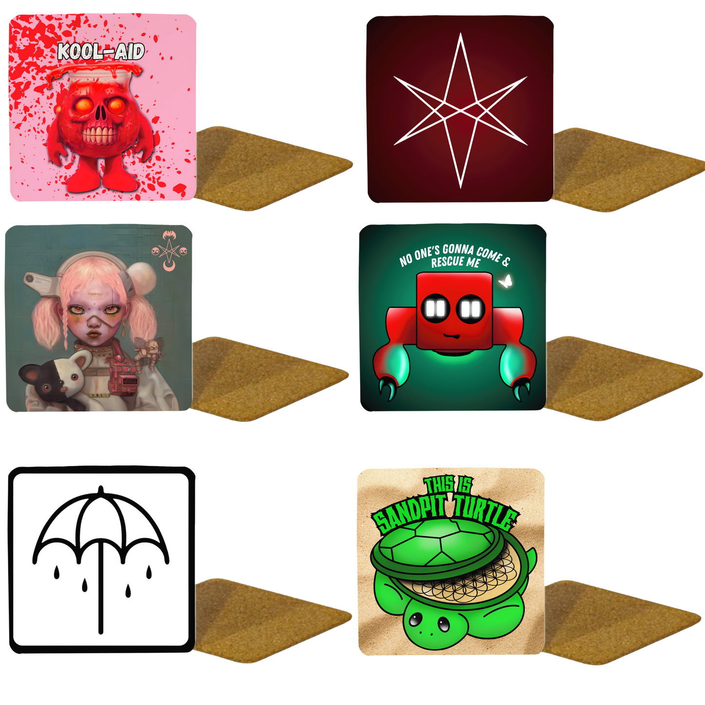 BMTH Coasters