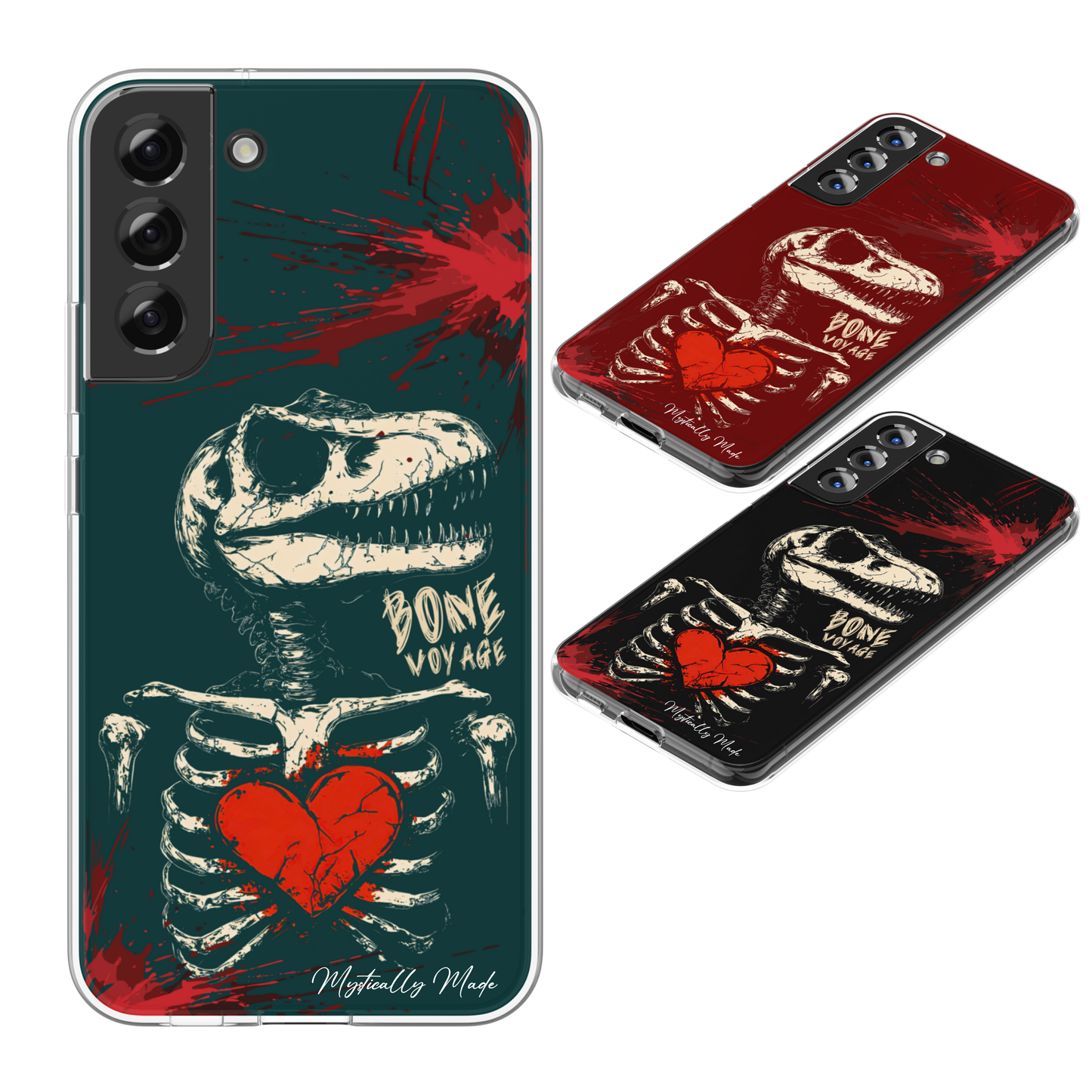 Heart & Bones Dino Phonecase
