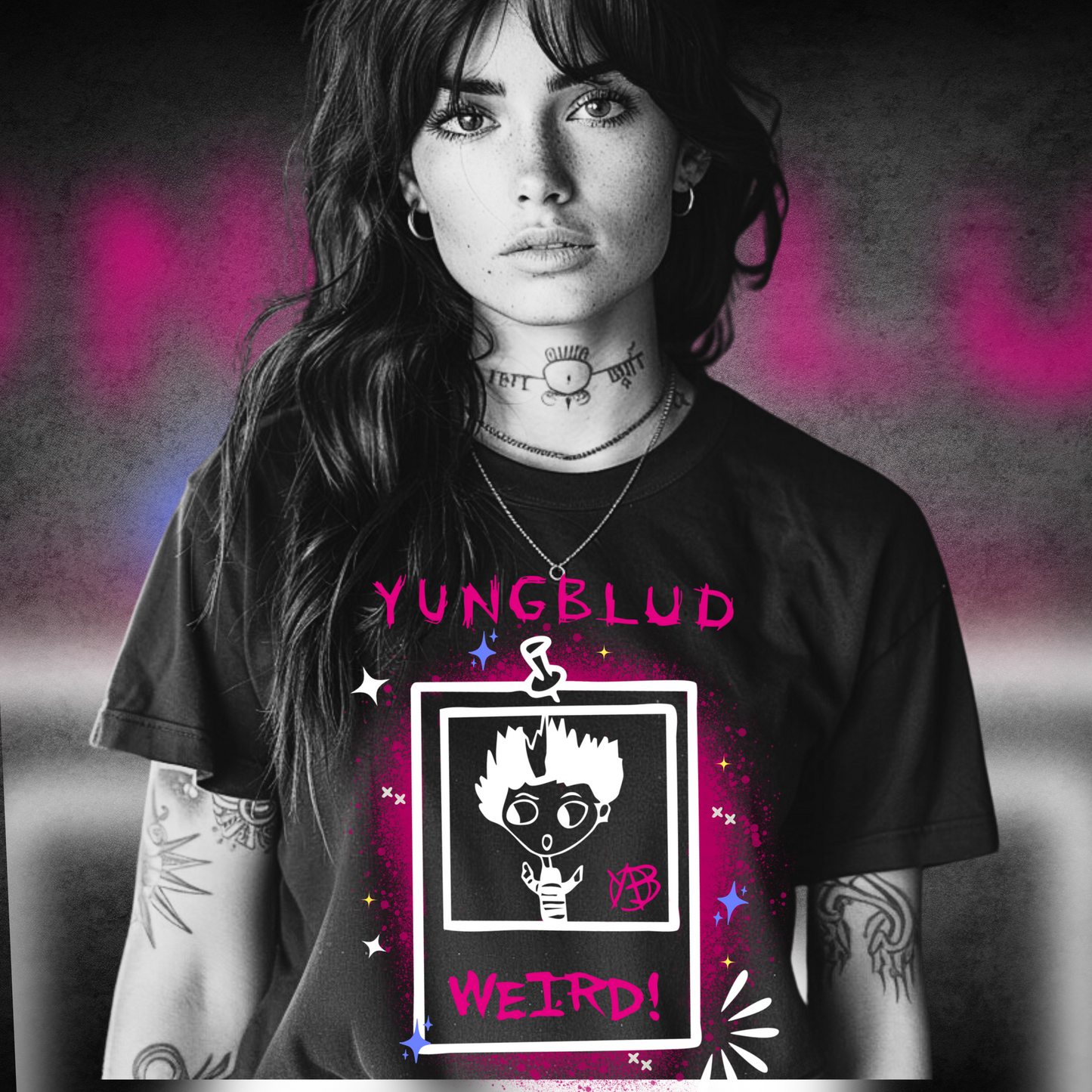 YungBlud Weird Tee * PRE ORDER *