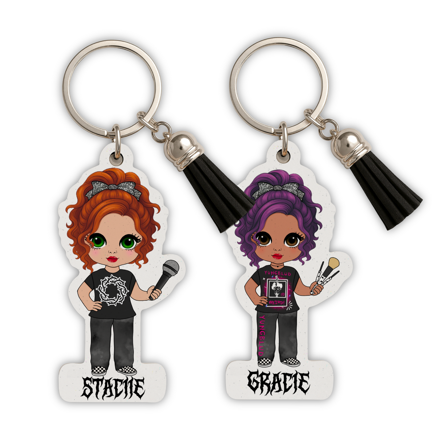 Dolly Band Keyring - Add your Name