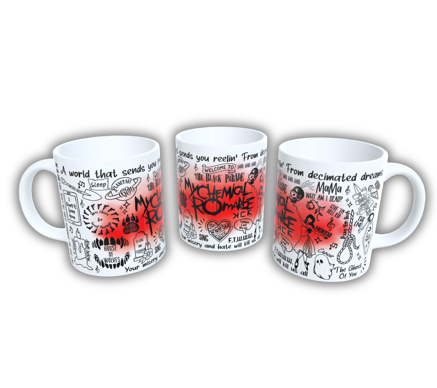 MCR Doodle Mug