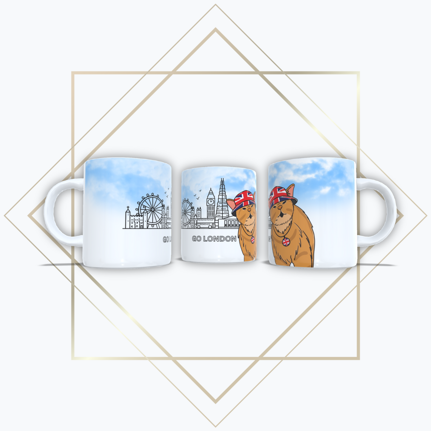 Viral Go LONDON Mug