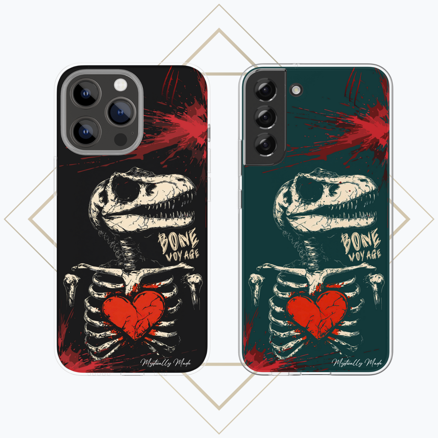 Heart & Bones Dino Phonecase