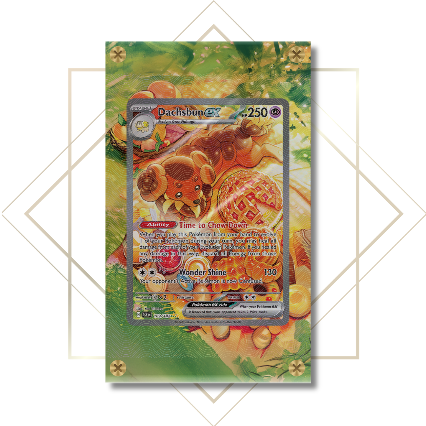Dachsbun ex #169/142: Extended Art Frame