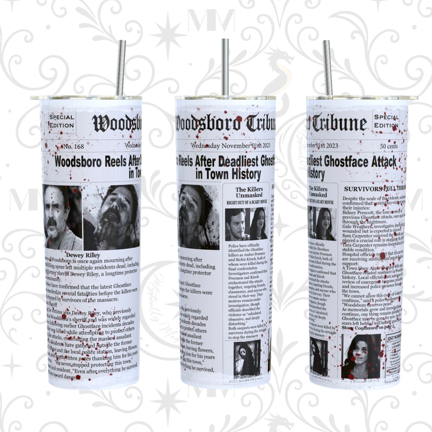 Slasher Heart Tumbler