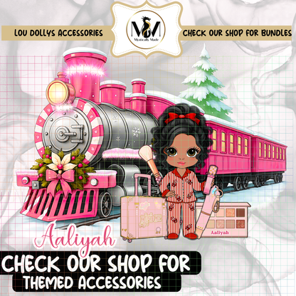 Christmas Steam Train  PNG