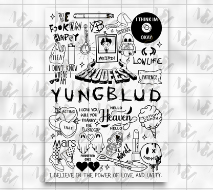 YungBlud Poster Print