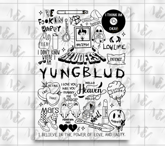 YungBlud Poster Print