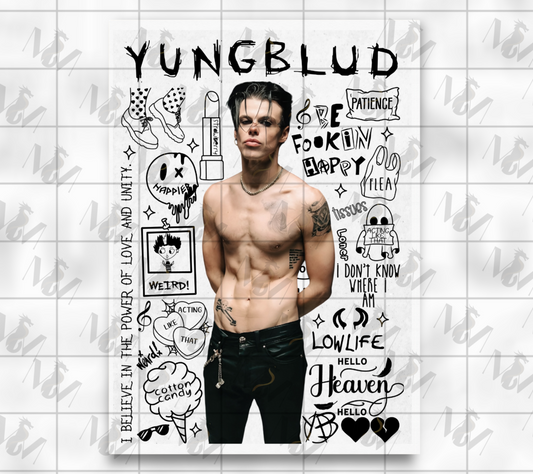 YungBlud Dominic Poster Print