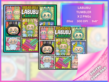 Bubu stitch Tumbler PNG  Digital Download