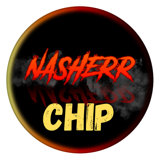 x 6 Custom Chip Including Shipping uk