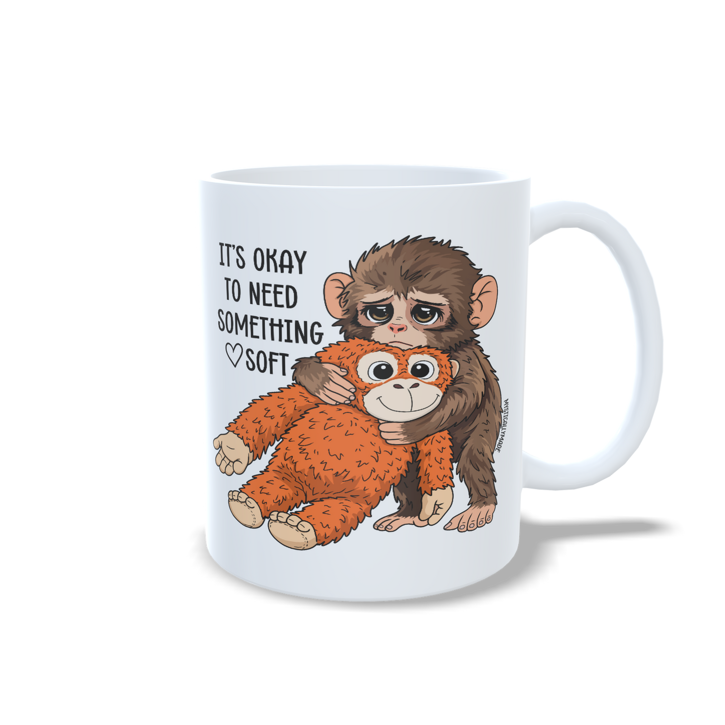 Punch the monkey mug