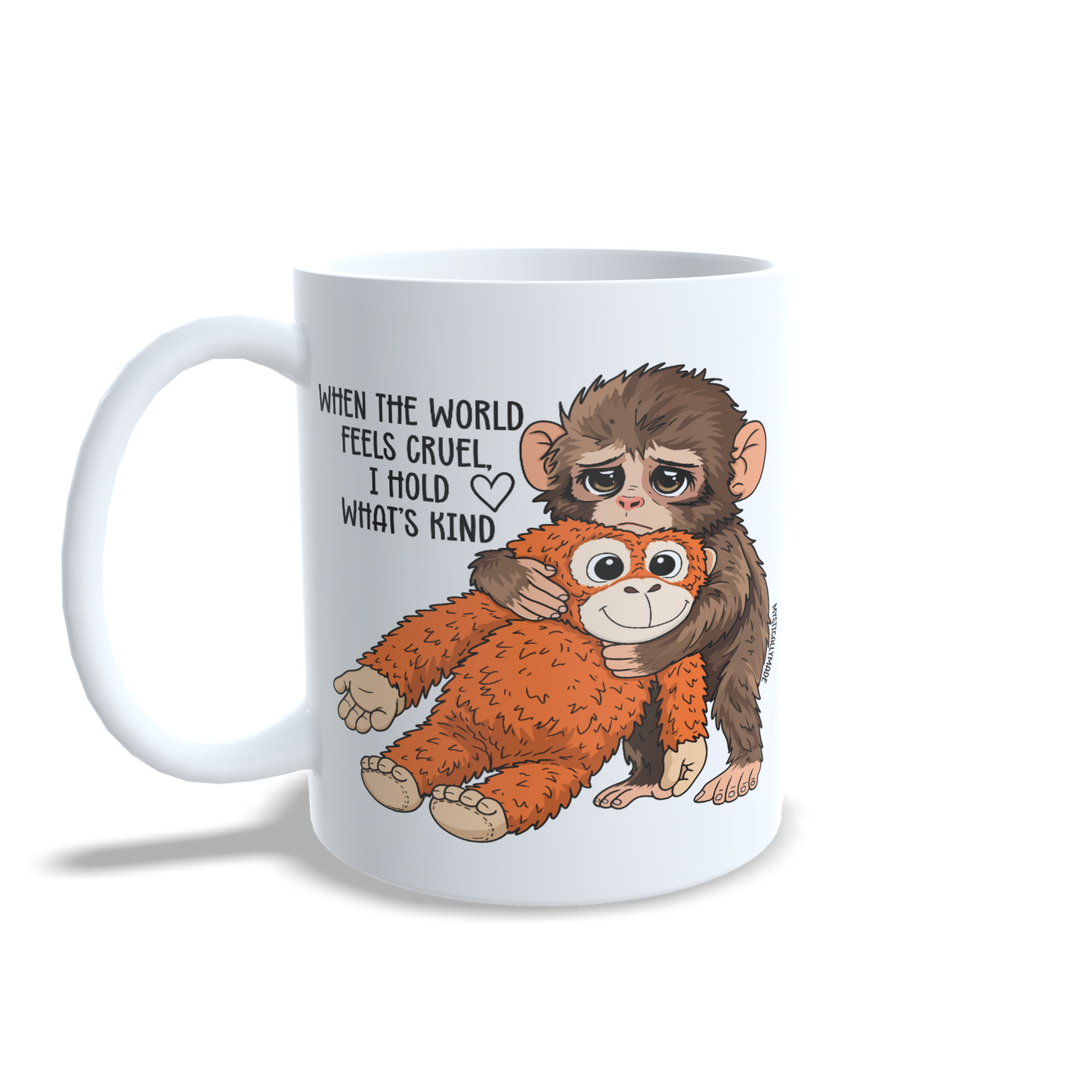 Punch the monkey mug