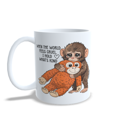 Punch the monkey mug