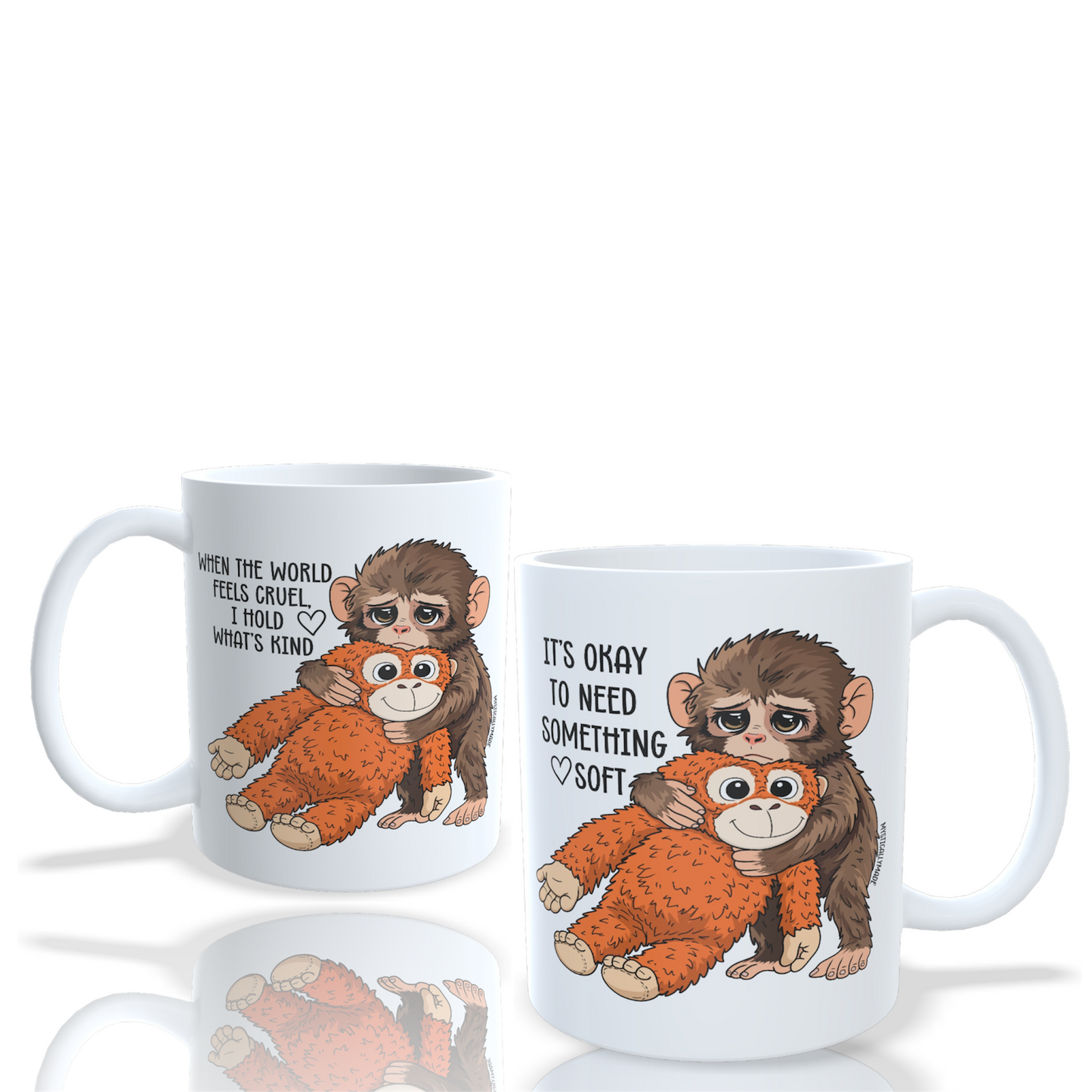 Punch the monkey mug