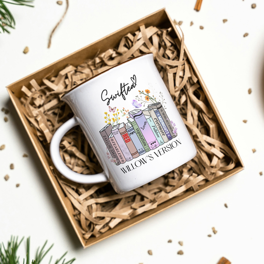Swiftie album book mug