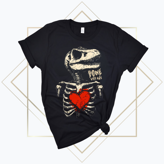 Heart & Bones Dino Tee