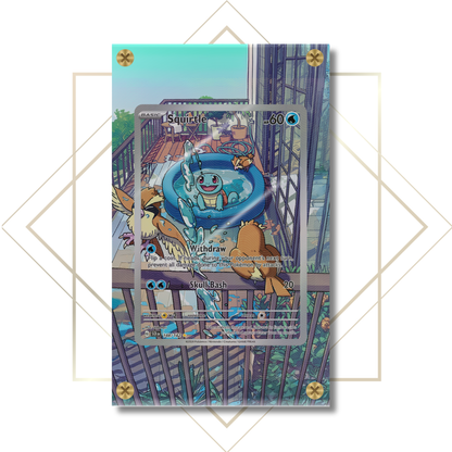 Squirtle #148/142: Extended Art Frame