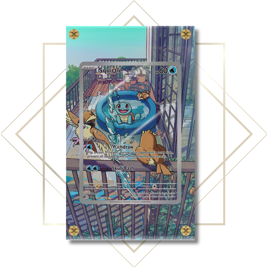 Squirtle #148/142: Extended Art Frame